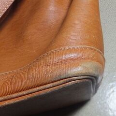 本革ショルダーバックの画像