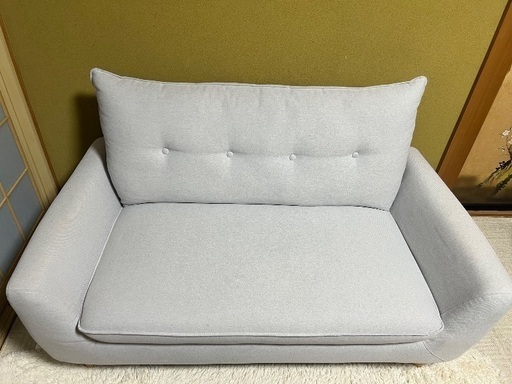 【美品】ニトリ　コンパクトソファ