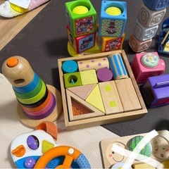 木材おもちゃ　車ハンドル　アルパベット 子供おもちゃ　まとめの画像