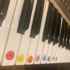 持ち運び可能電子ピアノセット
の画像