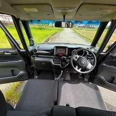 かっこいい車　ホンダ　N-BOXカスタム GLパッケージ　ナビ JF1の画像