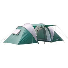 キャプテンスタッグ CS 3ルームドームテントUV 4人用 UA...