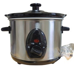 ☆新品未使用☆スロークッカー　1.5L　Ki-20015　レシピ付　簡単本格調理の画像