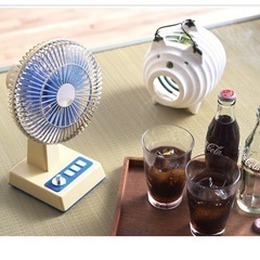 レトロ卓上扇風機　TP-19 タマハシの画像
