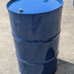 ドラム缶　200L DIY BBQコンロ ペール缶 野焼き 畑 田