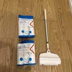 伸縮するタイプのコロコロ掃除用具　替え芯6個セット