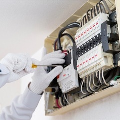 エアコン工事、電気工事の画像