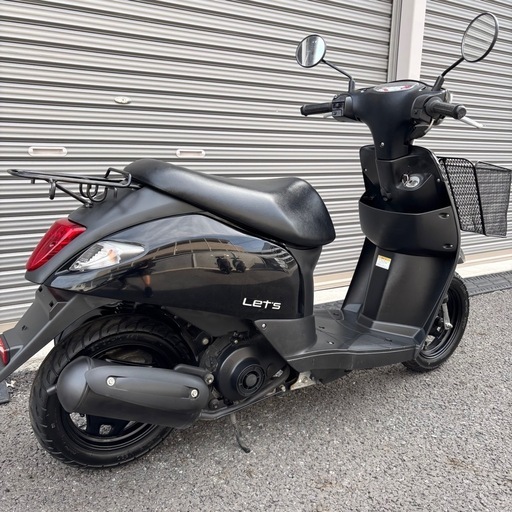 4058.超高年式 現行型レッツ 燃費、始動性抜群 千葉県柏市 即日配送