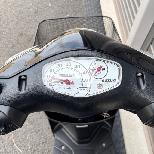 4058.超高年式 現行型レッツ 燃費、始動性抜群 千葉県柏市 即日配送