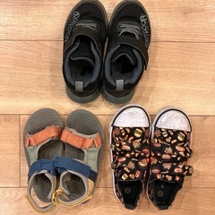 17センチ◆スニーカー3足まとめて
