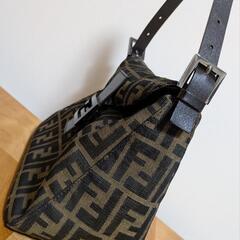 フェンディ　FENDI　トートバッグ　マンマバケット　ズッカ柄　正規品の画像