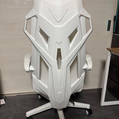 GT RACING ゲーミングチェア ホワイトの画像