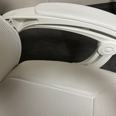 GT RACING ゲーミングチェア ホワイトの画像