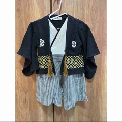 和服ロンパース　70cm 綿100%