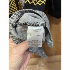 和服ロンパース　70cm 綿100%の画像