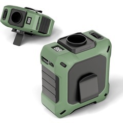 新品未開封 モバイルバッテリーにもなる腰掛け扇風機 強力ベルトフ...