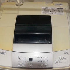 jw-k60m ハイアール　2017年式　洗濯機の画像