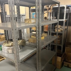 スチールラックまとめ買いOKの画像
