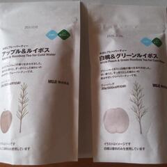 無印良品　アップル＆ルイボス　白桃＆グリーンルイボス