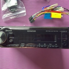 KENWOOD ケンウッド　U400BMS＆小物トレーセット　USB/iPod/Bluetoothレシーバー　の画像