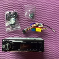 KENWOOD ケンウッド　U400BMS＆小物トレーセット　USB/iPod/Bluetoothレシーバー　の画像