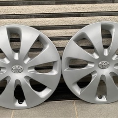 TOYOTA アクア系 15インチ純正ホイールキャップ　2枚