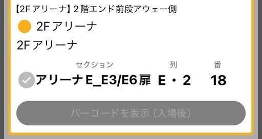 受渡者決定  しました。ゴールデンキングス ファイルチケット