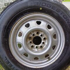 ライトトラック用夏タイヤホイール4本185R14 LT P.R6