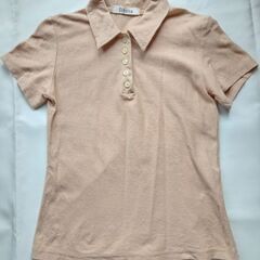 Fiesta キャメルベージュ 半袖 シャツ Mサイズ