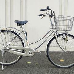 🔰自転車 26 インチ 前カゴと付属品付き