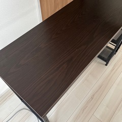 不二貿易 棚付きデスクの画像