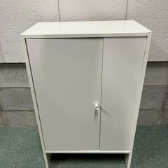 IKEA イケア BAGGEBO バッゲボー 木製 2段 収納棚...