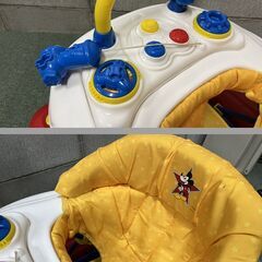 KATOJI カトージ ディズニー ミッキー 2WAY 歩行器 ロッキング 幅55cm×奥行75cm×高さ60cm の画像