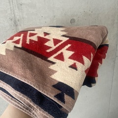 ペンドルトン　ネイティブ柄タオルケット