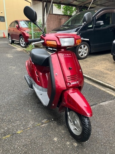 受け渡し者決定！ヤマハ❗️ミント‼️名古屋 調子良く走ります！原付 バイク スクーター
