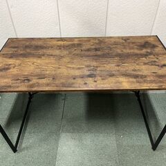 3台あり 木製 作業台 事務机 パソコンテーブル 幅119cm×...