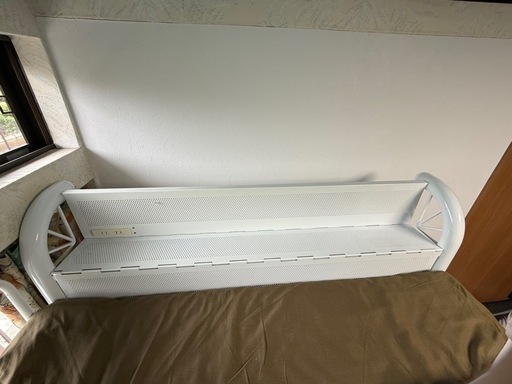 値下げ?ニッセン セミダブルロフトベッド 宮棚付きコンセント２口 ✳︎解体済み✳︎
