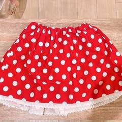 【美品】ミニーちゃんスカート(ウエスト調整可★)