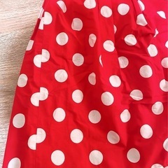 【美品】ディズニー仮装用★ミニーちゃんスカート(ウエスト調整可★)の画像