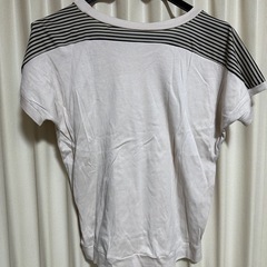 Tシャツ　カットソー　半袖Ｌ　⑧の画像