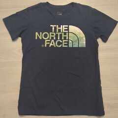 THE NORTH FACE ネイビー ロゴTシャツ　サイズS