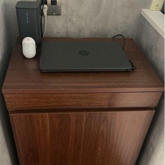 パソコンデスク　スリム　隙間家具