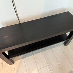 【無料】IKEA サイドテーブル（ブラック）の画像