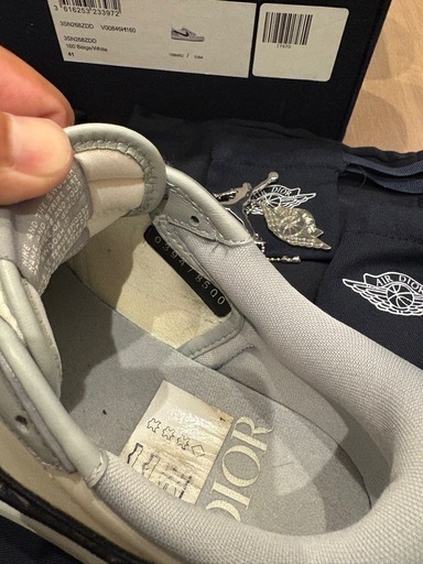 【期間限定値下げ】AIR DIOR スニーカー　NIKE 26.5cm dude9