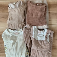【お譲り先決まりました
】子供服　ワンピース　120 おまとめ