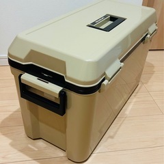 CAPTAIN STAG シャルマン　クーラーボックス ベージュ 35Lの画像