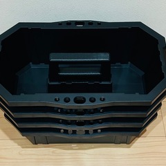 HUSKY ハスキー　プラスチック　工具箱 ツールボックス 4個セットの画像