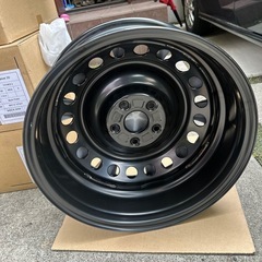 プリウス　17インチ　スチールホイール　4本セット　新車外し　新品未使用 新車外し品 4本セット】トヨタ プリウス 60系 純正 スチール 鉄