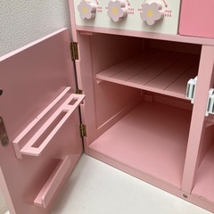 マザーガーデン　木製　おままごと
キッチン　ミニキッチン　おもちゃ　の画像