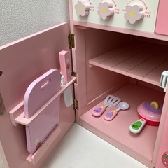 マザーガーデン　木製　おままごと
キッチン　ミニキッチン　おもちゃ　の画像